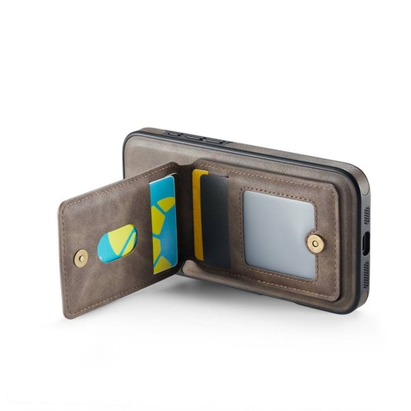 DG-Ming Magking K1 2i1 cover til Apple iPhone 16 - Coffee