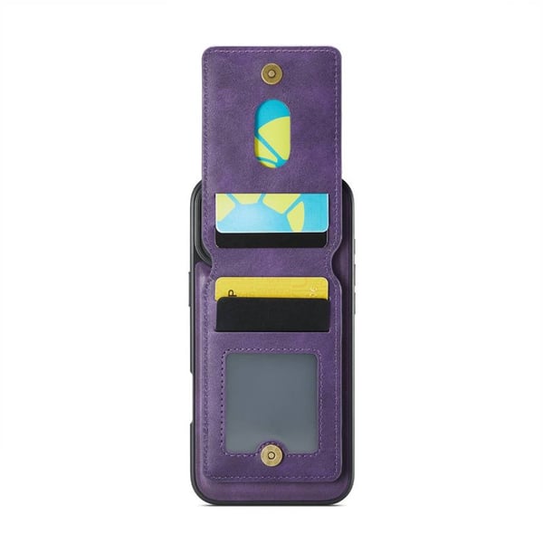 DG-Ming Magking K1 2i1 cover til Apple iPhone 16 Plus - Lilla