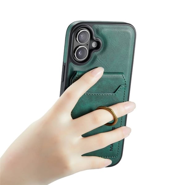 DG-Ming Magking K1 2i1 deksel til Apple iPhone 16 Plus - Petrol