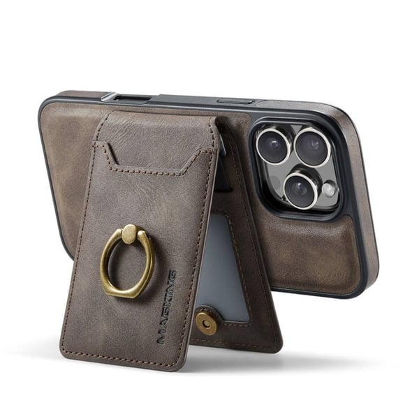 DG-Ming Magking K1 2i1 cover til Apple iPhone 16 Pro - Coffee
