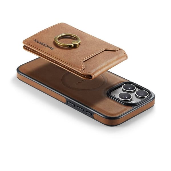 DG-Ming Magking K1 2i1 deksel til Apple iPhone 16 Pro Max - Brun