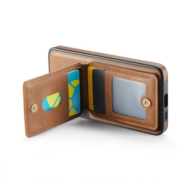 DG-Ming Magking K1 2i1 deksel til Samsung Galaxy S24 Plus - Brun