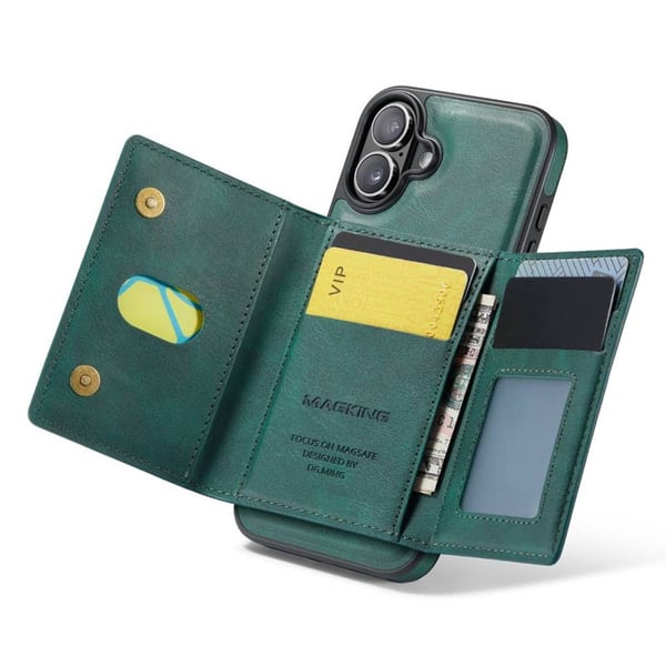 DG-Ming Magking K2 2i1 cover til Apple iPhone 16 - Petrol