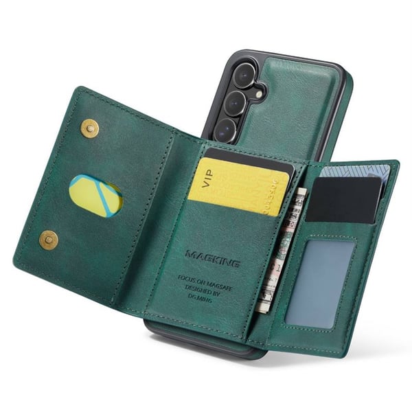 DG-Ming Magking K2 2i1 deksel til Samsung Galaxy S24 - Petrol