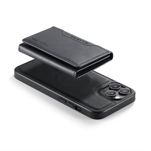 DG-Ming Magking K2 2i1 cover til Apple iPhone 12 Pro Max - Sort