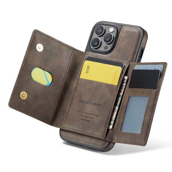 DG-Ming Magking K2 2i1 deksel til Apple iPhone 12 Pro Max - Coff