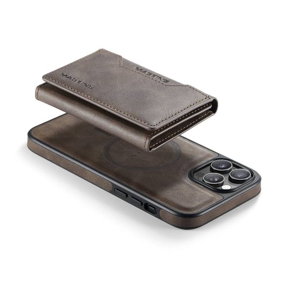 DG-Ming Magking K2 2in1 kotelo Apple iPhone 12 Pro - Coffee