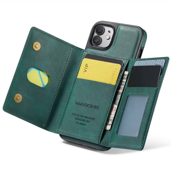 DG-Ming Magking K2 2i1 cover til Apple iPhone 12 - Petrol