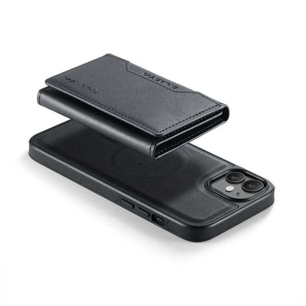 DG-Ming Magking K2 2i1 deksel til Apple iPhone 12 - Svart