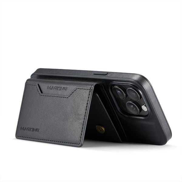 DG-Ming Magking K2 2i1 cover til Apple iPhone 15 Pro Max - Sort