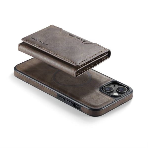 DG-Ming Magking K2 2in1 kotelo Apple iPhone 14 - Coffee