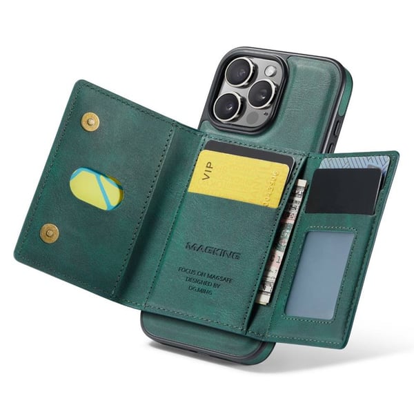 DG-Ming Magking K2 2i1 deksel til Apple iPhone 16 Pro - Petrol