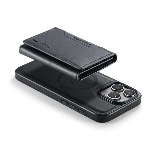 DG-Ming Magking K2 2i1 cover til Apple iPhone 16 Pro Max - Sort