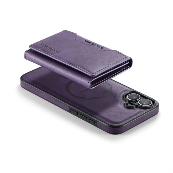 DG-Ming Magking K2 2i1 deksel til Apple iPhone 16 Plus - Lilla
