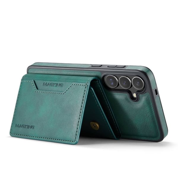 DG-Ming Magking K2 2i1 deksel til Samsung Galaxy S25 - Petrol