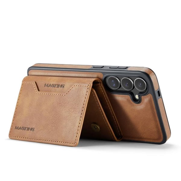 DG-Ming Magking K2 2i1 deksel til Samsung Galaxy S25 Plus - Brun