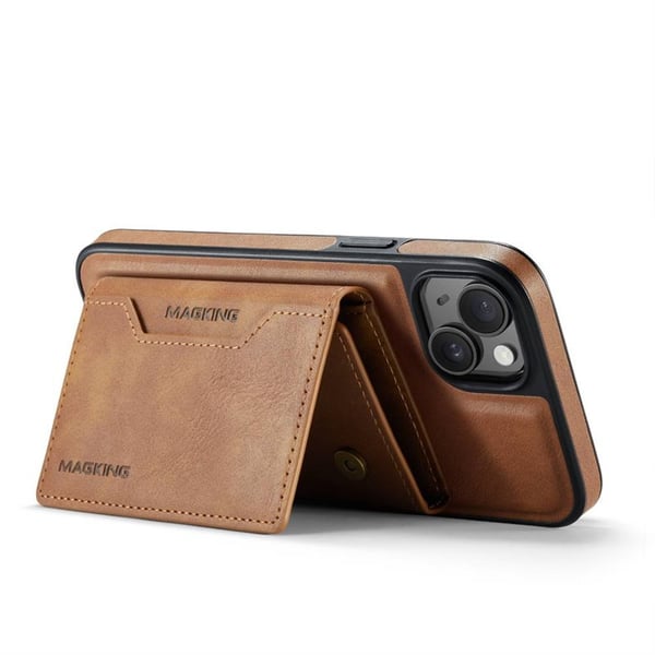DG-Ming Magking K2 2i1 cover til Apple iPhone 13 - Brun