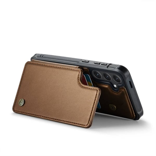 CaseMe mobildeksel C22 til Samsung Galaxy S25 - Brun