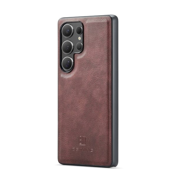 Mobil lommebok DG-Ming 2i1 til Samsung Galaxy S25 Ultra - Rød