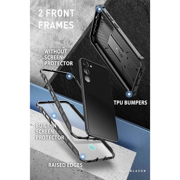 i-Blason Armorbox cover 2-set til Samsung Galaxy S23 Plus - Blac