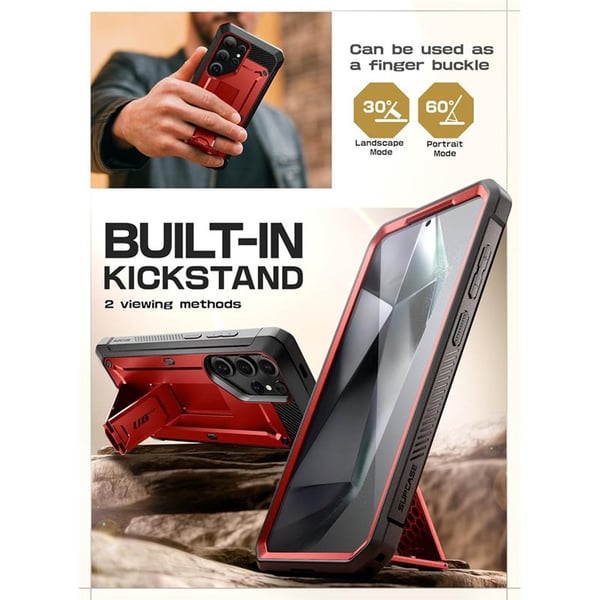 SUPCASE UB Pro 2-set Samsung Galaxy S25 Ultra - Ruddy