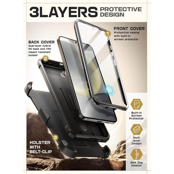 SUPCASE UB Pro 2-set till Samsung Galaxy S25