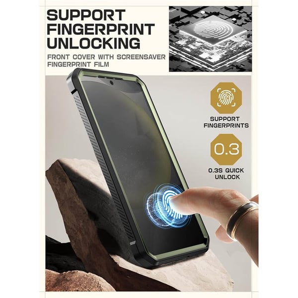 SUPCASE UB Pro 2-set Samsung Galaxy S25 Plus - Guldan