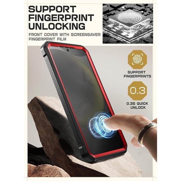 SUPCASE UB Pro 2-set till Samsung Galaxy S25 Plus - Ruddy