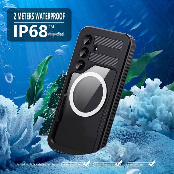 Redpepper Mars vandtæt cover til Samsung Galaxy S25 Plus – Bl