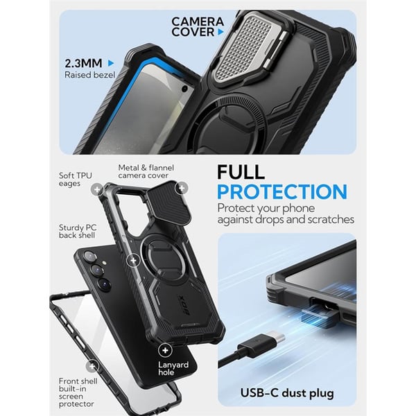 i-Blason Armorbox cover til Samsung Galaxy S25 Plus - Black