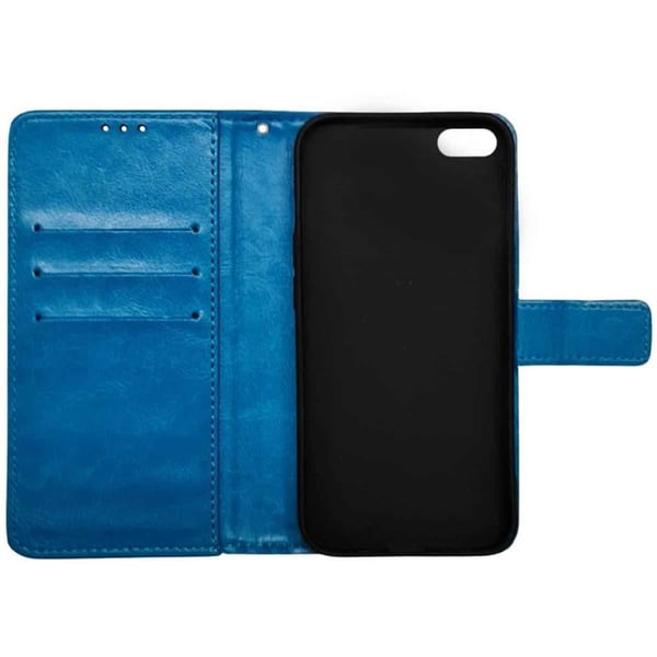 Wallet cover 3-kort til Apple iPhone 16e - Lyseblå