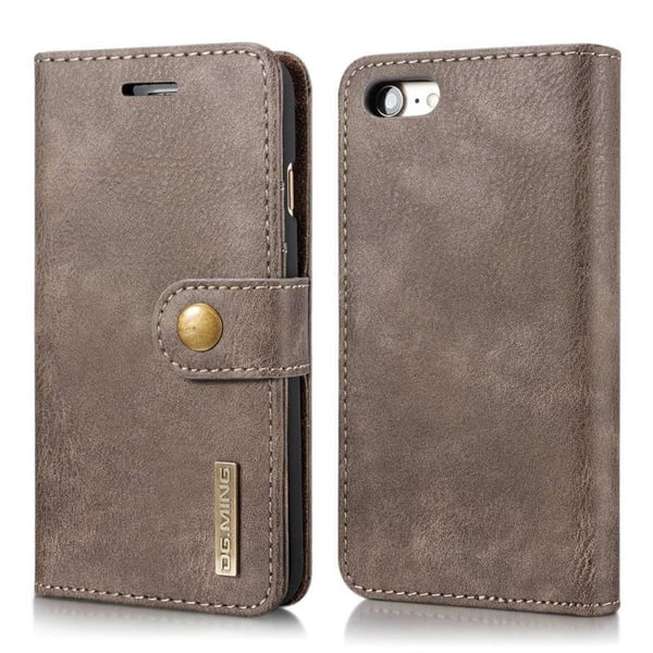 Wallet DG-Ming 2i1 til Apple iPhone 16e - GrÃ¥