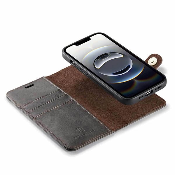Wallet DG-Ming 2i1 til Apple iPhone 16e - GrÃ¥