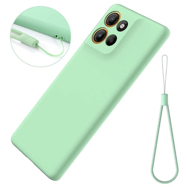 Liquid silikondeksel til Motorola Moto G15 - Mynte