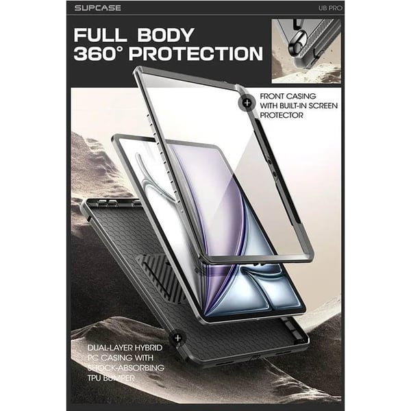 SUPCASE UB Pro surfplatteskal till Apple iPad Air 11 (2025) - Sv