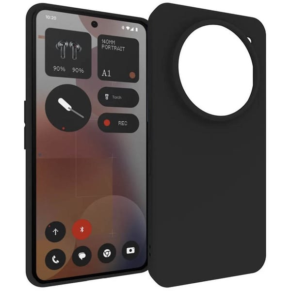 Silikone cover til Nothing Phone 3a Pro - Sort