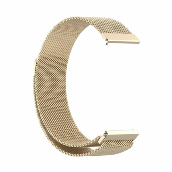 Milanese klokkereim til Garmin Vivoactive 6 - Vintage gold