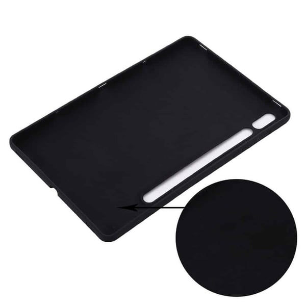 Liquid silikone tabletcover til Samsung Galaxy Tab S10 FE - Sort