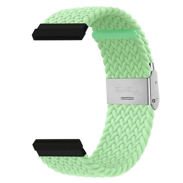 Flettet elastisk klokkereim til Fitbit Sense 2 - Pistachio