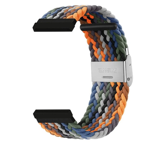 Flettet elastisk klokkereim til Fitbit Sense 2 - Salamander