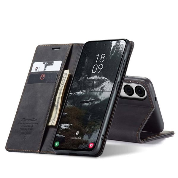 CaseMe mobildeksel 013 til Samsung Galaxy S25 Edge - Svart