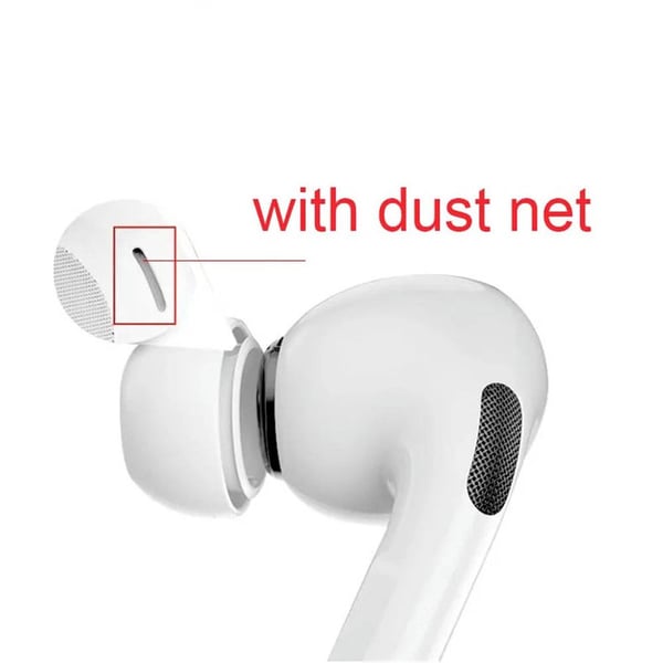 Ãrepuder 6-pak til Apple AirPods Pro - Hvid