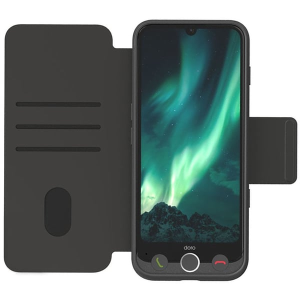 Mobilfodral till Doro Aurora A31 - Graphite