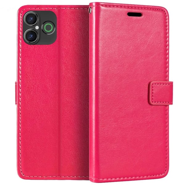 Lommebokdeksel 3-kort til Doro Aurora A30 - Rosa