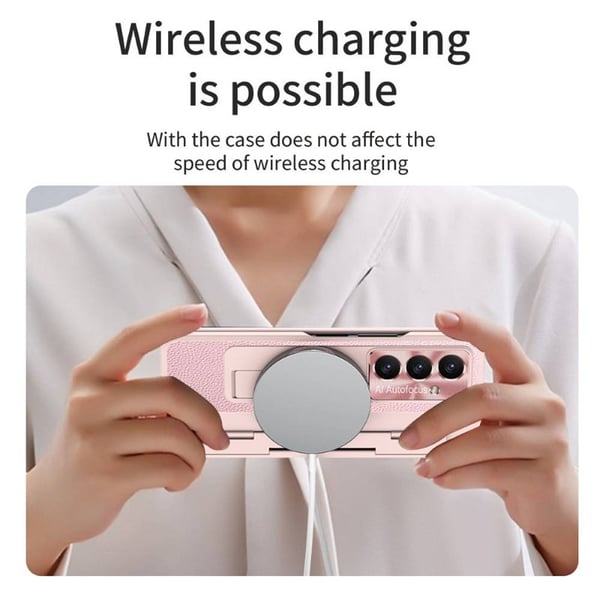 Electro Shield cover til Samsung Galaxy Z Fold 7 - Blush pink