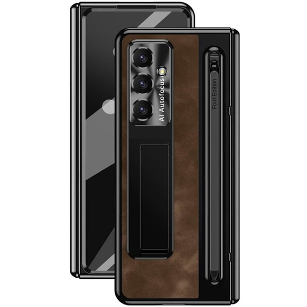 Jazz Retro cover til Samsung Galaxy Z Fold 7 - Coffee