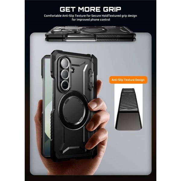 SUPCASE UB Grip skal till Samsung Galaxy Z Fold 7 - Svart