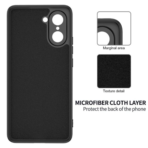 Liquid silikone cover til OnePlus Nord CE5 - Sort