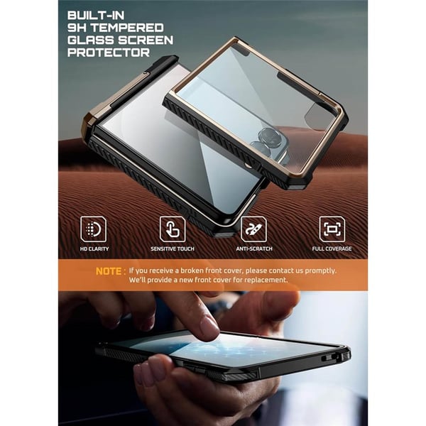 SUPCASE UB Grip cover til Samsung Galaxy Z Flip 7 - Desert