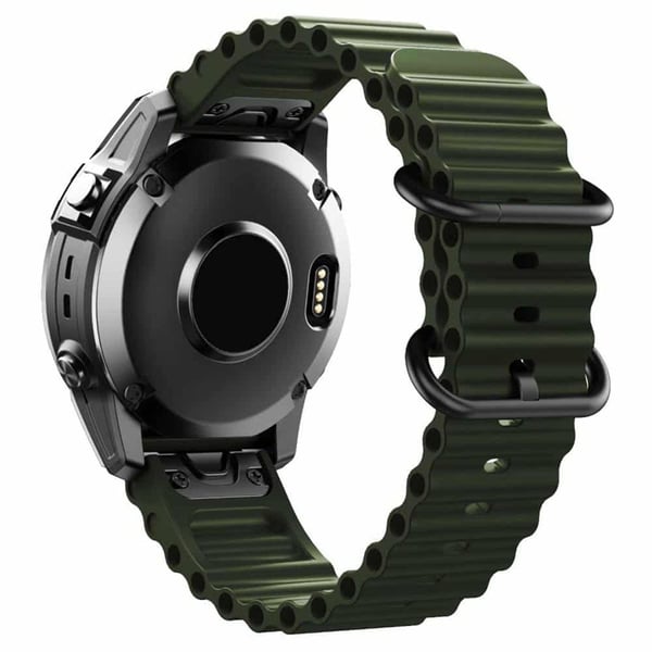 Ocean Urrem til Garmin Quatix 8 (51mm) - Army